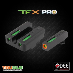 TFX™ PRO TRITIUM/FIBER-OPTIC DAY/NIGHT SIGHTS - GLOCK 17 / 17L